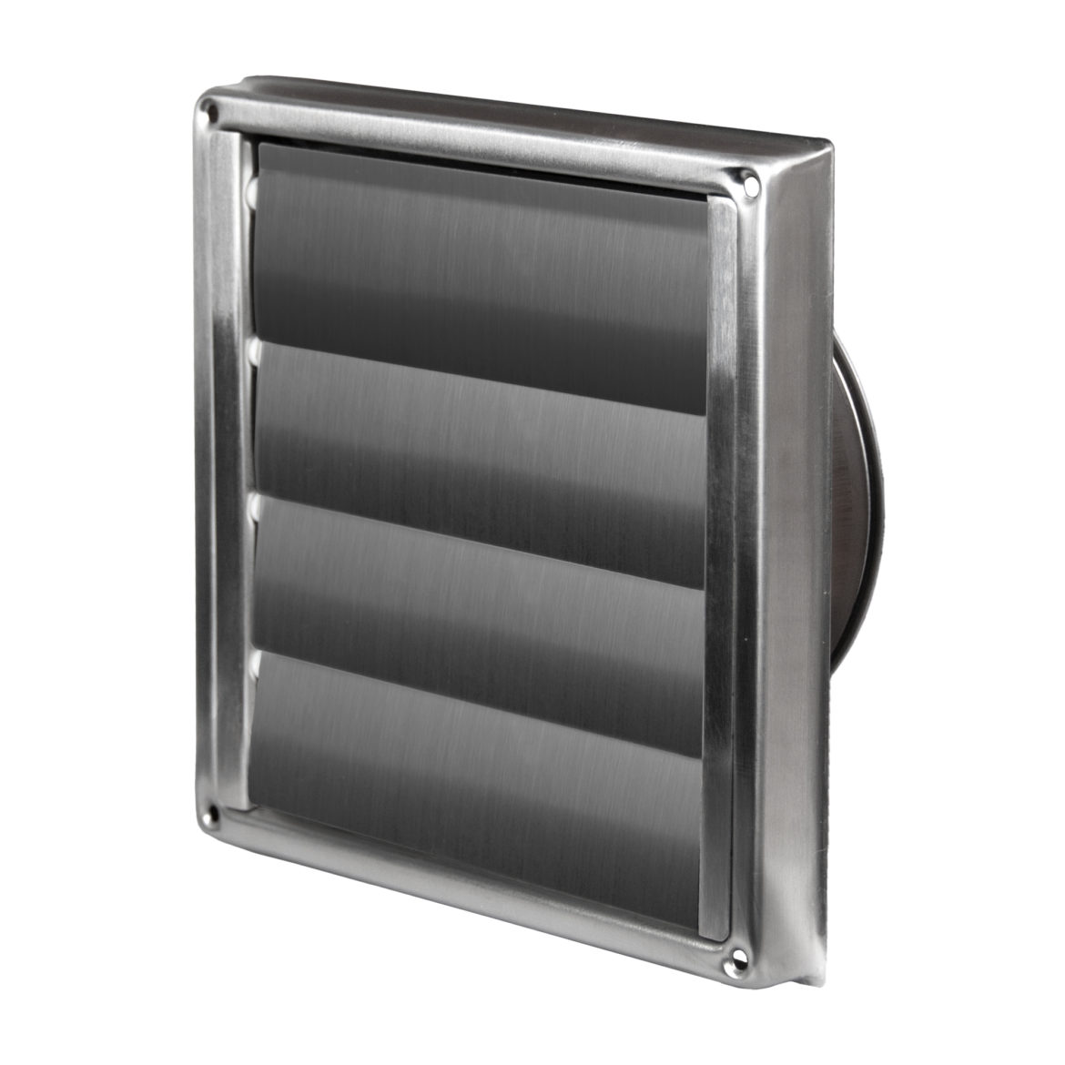 Stainless Steel Gravity Louvre Vent - 200mm | JPM International Pty Ltd.