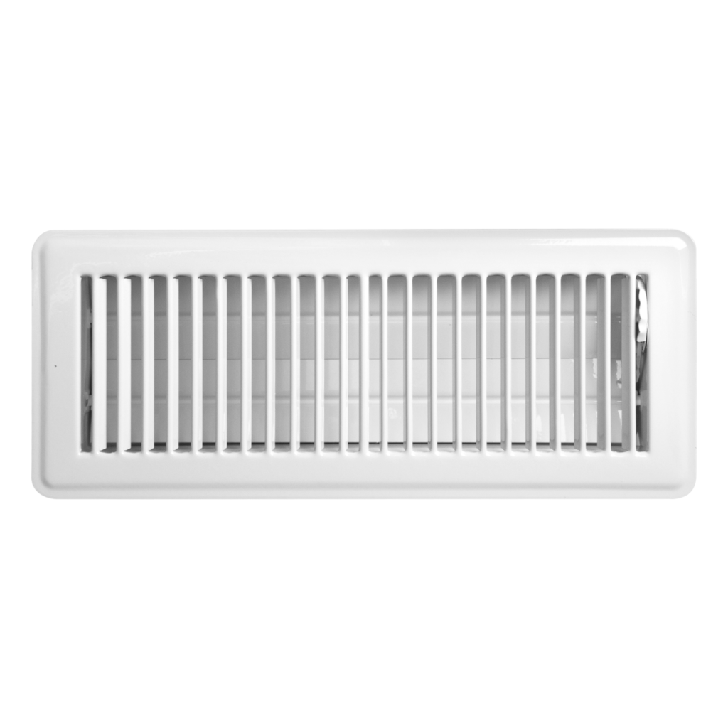 Metal Floor Vent – White - JPM International Pty Ltd.